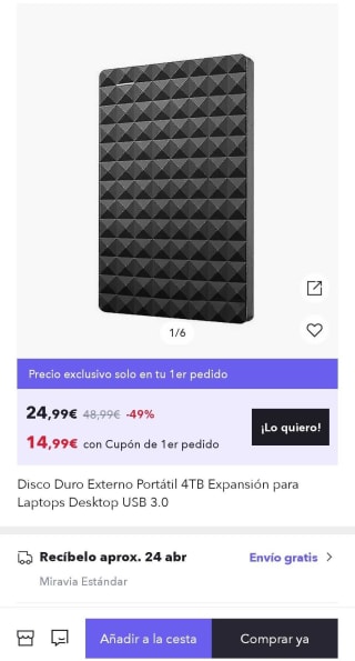 Ofertazas Festival Marcas hasta 70% descuento Miravia