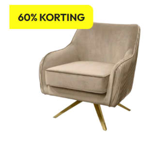 60% korting op Riverdale stoelen bij Timco Voordeelmarkt