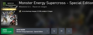 Monster Energy Supercross - Special Edition voor €2,99 in de Xbox store