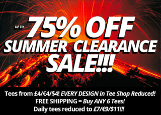 Camiseta Geek desde 3€/ 6 unidades por 23€ de Qwertee