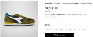 Zapatillas Casual Diadora Camaro por 37.99€