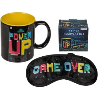 Set Original de Regalo Gamer Taza de Cerámica y Antifaz con Caja de Regalo por 10,46€