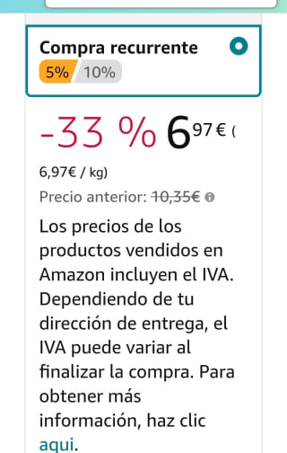 Haribo Pisotones 1Kg por 6,97€.