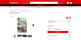 Nintendo Switch Pikmin 4 por 36,86€