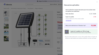 Kit de Auto Riego con Placa Solar por 15,30€