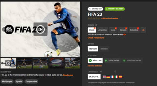 FIFA 23 Xbox One Standard a $331 en Gamivo