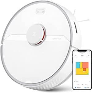 Roborock S6 Pure - Robotstofzuiger met dweilfunctie - Wit voor €294,99 bij Amazon