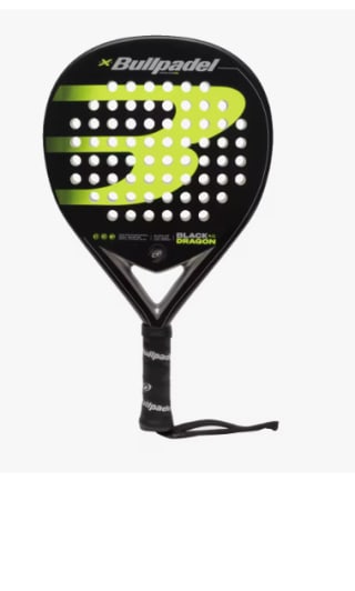Pala de Padel Bullpadel Black Dragon 4.0 por 42.99€ (Cuenta Nueva 32.99€)