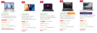 Recopilacion de Portatiles con Hasta 47% de Descuento en PcComponentes