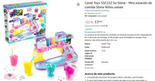 Canal Toys SSC222 So Slime - Mini estación de comida Slime por 17,50€