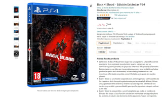 Videojuego Back 4 Blood - Edición Estándar para PS5/PS$ por 7,64€