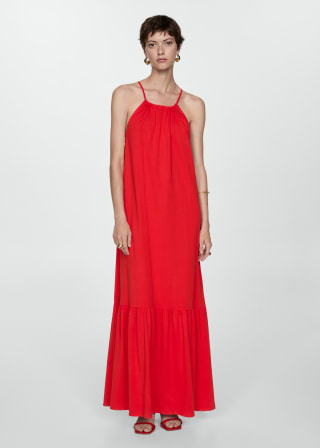 Vestido largo algodón para Mujer por 13.99€