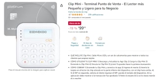 Terminal Clip Mini de Venta por $99 en Amazon