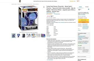 Funko Pop! Movies Pinocchio Wood Spirit por 10,57€
