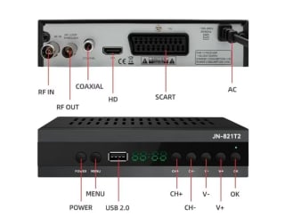 Decodificador TDT HD DVB T2 por solo 8,74€