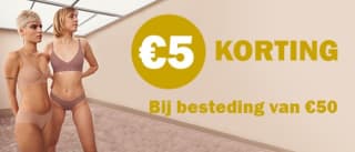 €5 korting bij besteding vanaf €50 bij Vetex