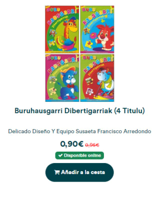 8 libros troquelados gigantes infantiles por 0,90€