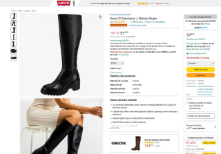 Botas Geox D Damiana J Mujer por 57,90€