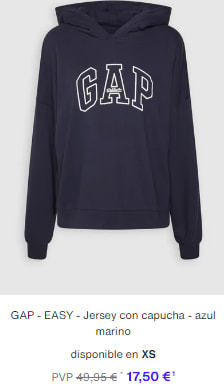 GAP - Sudaderas hasta 18€