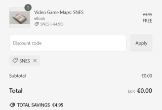 SNES Gratis ebook - Vide Game Maps dmv code via Retrogamebooks