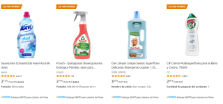 50% descuento segunda unidad en productos limpieza y belleza