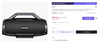 Altavoz portátil para fiestas marca TRONSMART Bang Max por 121,35€