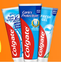 2 + 4 gratis op Colgate tandpasta bij AH