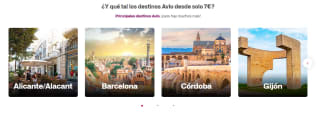 Rebajas en Renfe viajes desde solo 7€