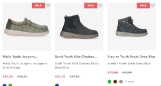 Tot 60 % korting op schoenen bij HeyDude