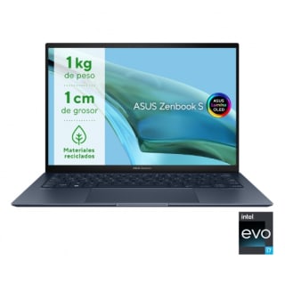 Portátil Asus ZenBook S13 UX5304VA-NQ172W, i7 1355U, 16GB, 1TB SSD, OLED por 849€ + cupón de 127,35€
