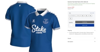 Camiseta Everton las tres equipaciones 23/24 por 24€ la unidad