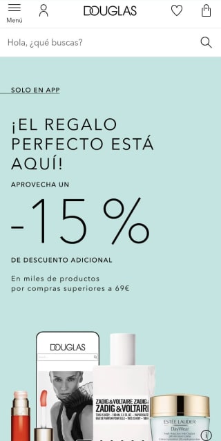 -15% de Descuento Adicional en Douglas.