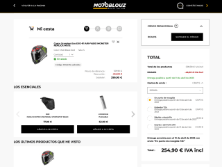 Casco de moto scorpion Exo exo-r1 Air Fabio Monster réplica mate por 254,90€