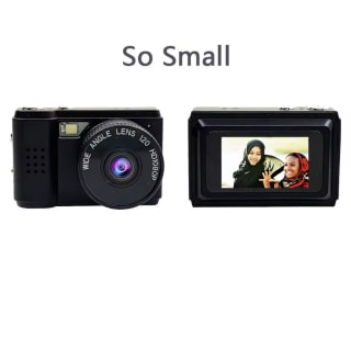 Mini cámara con pantalla 1080p por 15,99€