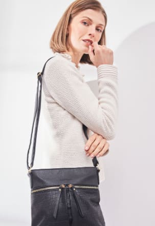 Cartera Crossbody Patchwork por $11.994
