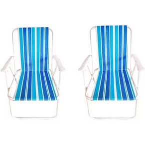 Pack de dos sillas plegables para playa por 22,73€