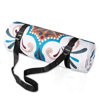 Manta de Picnic SPGOOD 220 x 200 cm, Estilo Bohemio, Impermeable y Portátil para 7-8 Personas por 4,99€