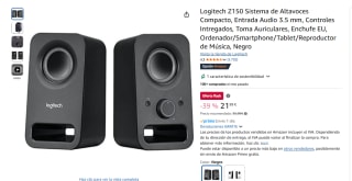 Logitech Z150 Sistema de Altavoces Compacto por 21,99€