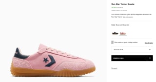 Converse Run Star Trainer Suede por 39,89€