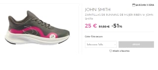 Zapatillas de Mujer John Smith Riben por 25€