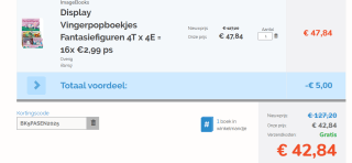 € 5,- korting op je bestelling bij Boekenkraam