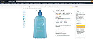 Atoderm Gel Douche da Bioderma de 1L - R$ 128,90