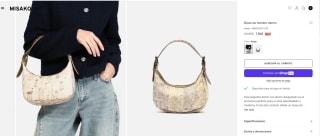 Bolso de hombro denim por 7,50€