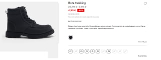 Bota estilo Trekking para Peques por solo 4.99€