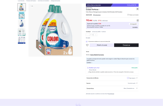 Detergente Colon Nenuco para la lavadora Gel 68 lavados 2x34 lavados por 10,98€