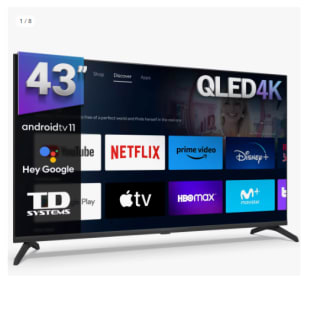 TD Systems K43DLC19GLQ Smart TV 43 pulgadas QLED 4K Hey Google por 172.94€