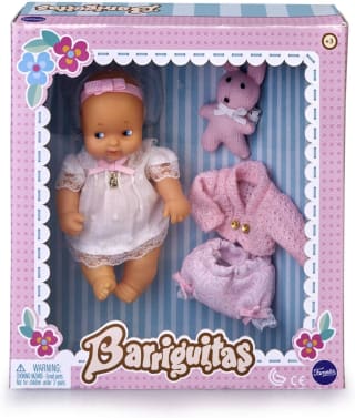 Barriguitas Set de bebé con ropita y Mascota de Punto por 9€