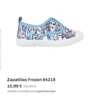 Recopilación zapatillas Disney desde 5,99€ y chándals 9,99€