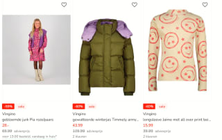 Tot 60% korting op alles van Vingino bij Kleertjes