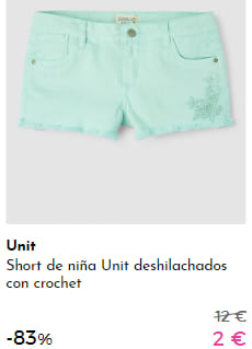 Prendas para niños por 2€ y 3€